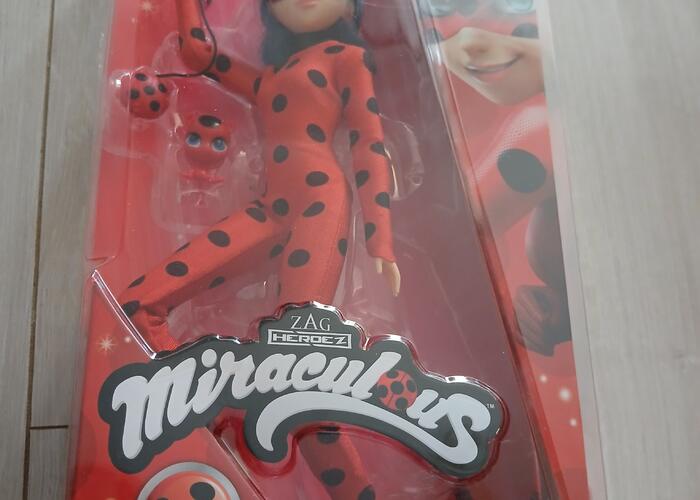 Grajewo ogłoszenia: Lalka biedronka Ladybug miraculous z 2 akcesoriami nowa, tyle co...