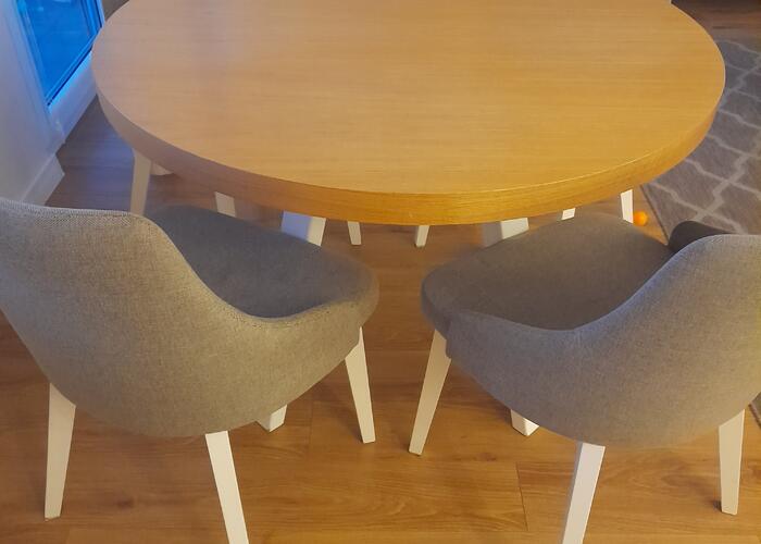 Grajewo ogłoszenia: Sprzedam stół z 6 krzesłami,  stan bdb, wyprane krzesła,...